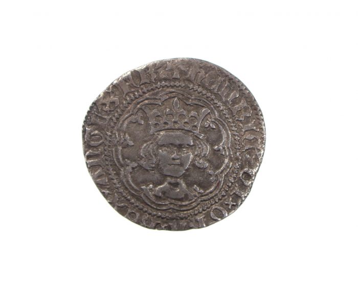 Henry V AR Half Groat 1413-1422AD-10979