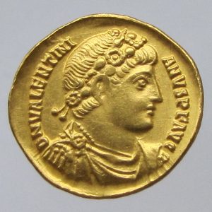 Valentinian I Silver Solidus 364-375AD-0
