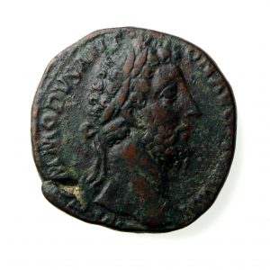 Commodus Bronze Sestertius177-192AD Vict. Brit. Reverse-14342