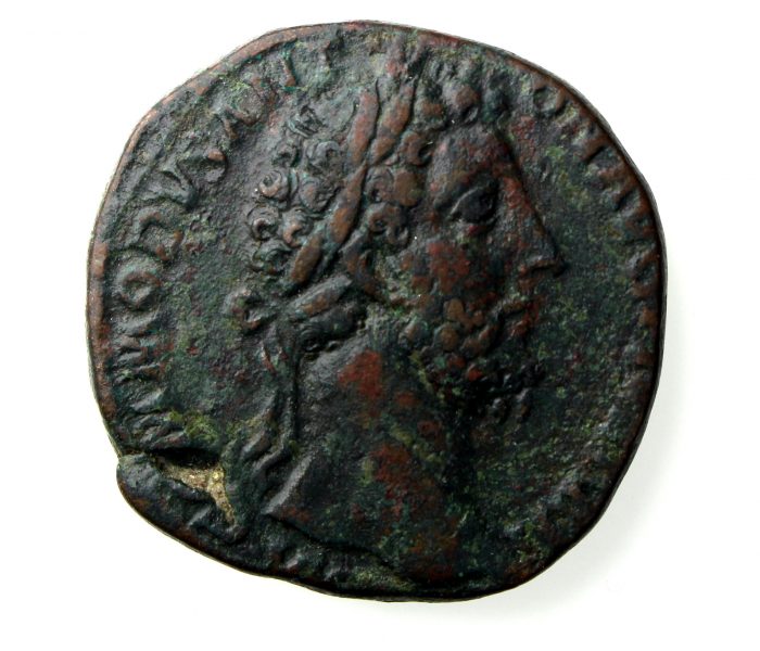 Commodus Bronze Sestertius177-192AD Vict. Brit. Reverse-14342