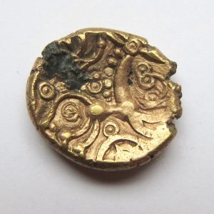Celtic Gold Stater East Wilts Savernake Forest Type 1st Century AD -3748