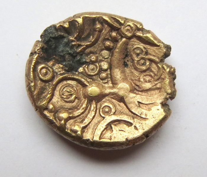 Celtic Gold Stater East Wilts Savernake Forest Type 1st Century AD -3748