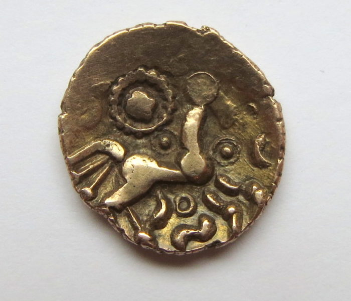 Celtic Gold Quarter Stater Dobunni Corio 20BC-5AD -3995