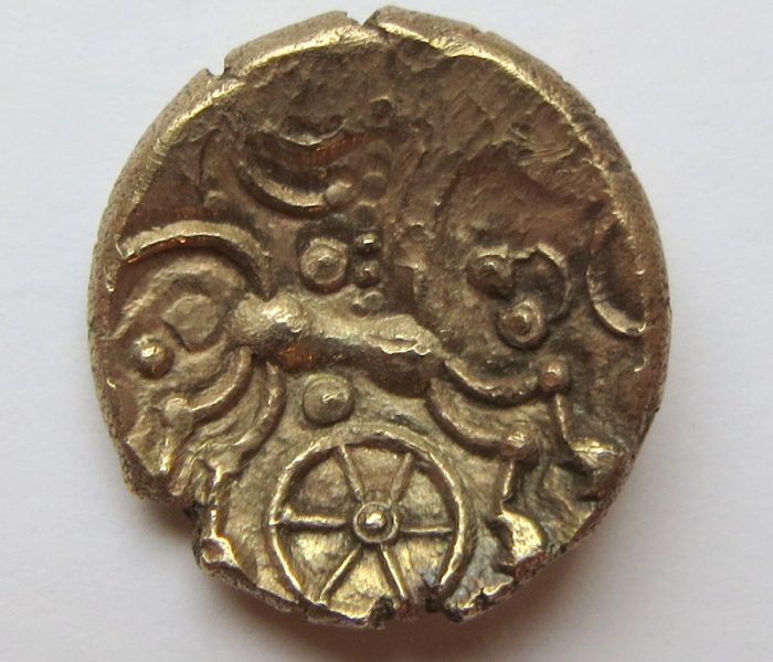 Celtic Gold Stater East Wilts Savernake Forest Type 1st Century AD-4065