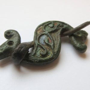 Iron Age Dragonesque Brooch -4263