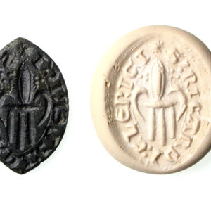 Medieval 15th Century Seal Matrix S'Ricardi: Clerici-19444