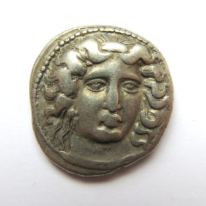 Thessaly, Larissa AR Teradrachm 400-344BC-5127