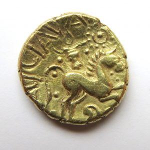 Celtic Gold Stater Catuvellauni Tasciovanus 25BC-25AD-5180