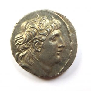 Seleukid, Antiochos VII Silver Tetradrachm 138-129BC-5462