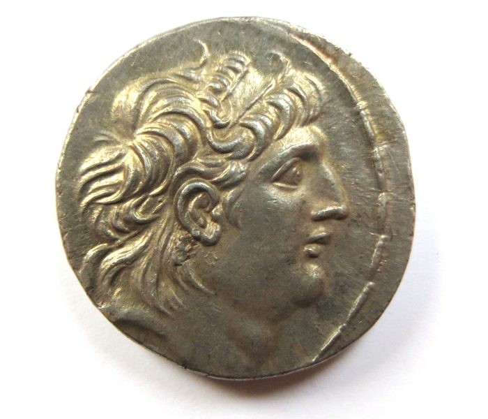 Seleukid, Antiochos VII Silver Tetradrachm 138-129BC-5462