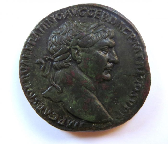 Trajan Bronze Sestertius 98-117AD-5758
