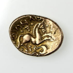 Celtic Gold Stater Cantii Dubnovellaunus 25BC-5AD-13396