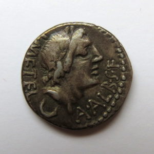 L. Caecilius Metellus Silver Denarius 96BC-6007