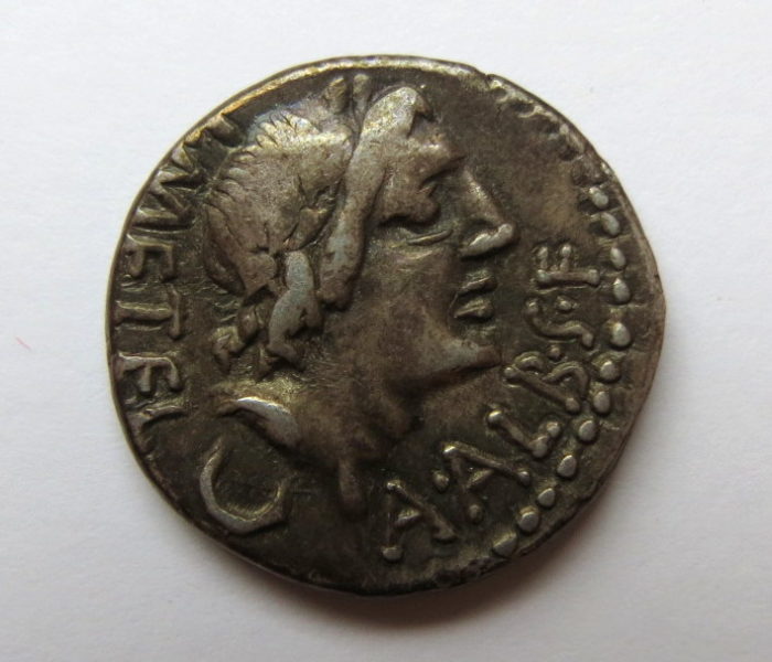 L. Caecilius Metellus Silver Denarius 96BC-6007