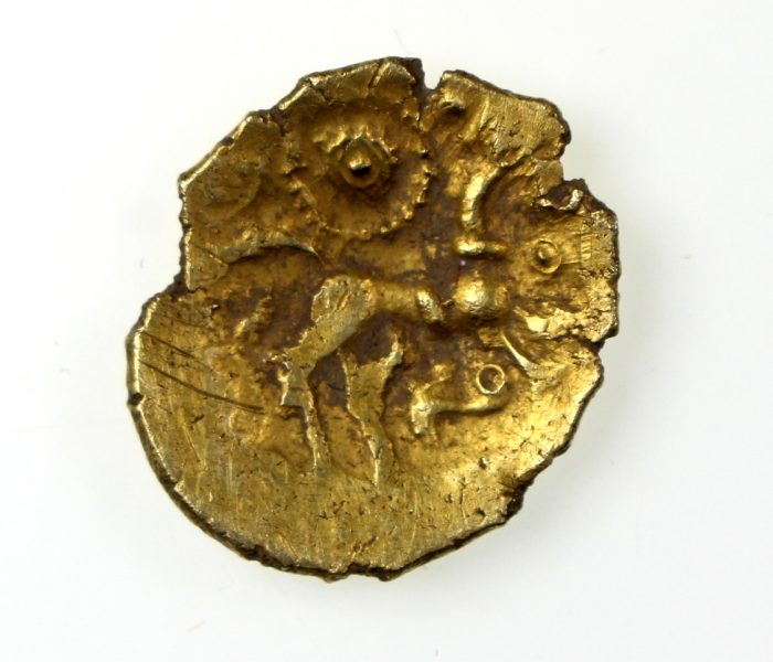 Celtic Gold Quarter Stater Dobunni Uninscribed 50-25BC-13401
