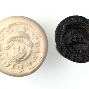 15th Century Medieval Bronze Seal Matrix - Pelican in Piety 14th/15th Century AD-15213