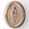 14th/15th Century Large Bronze Ecclesiastical Vesica Seal Matrix-16914
