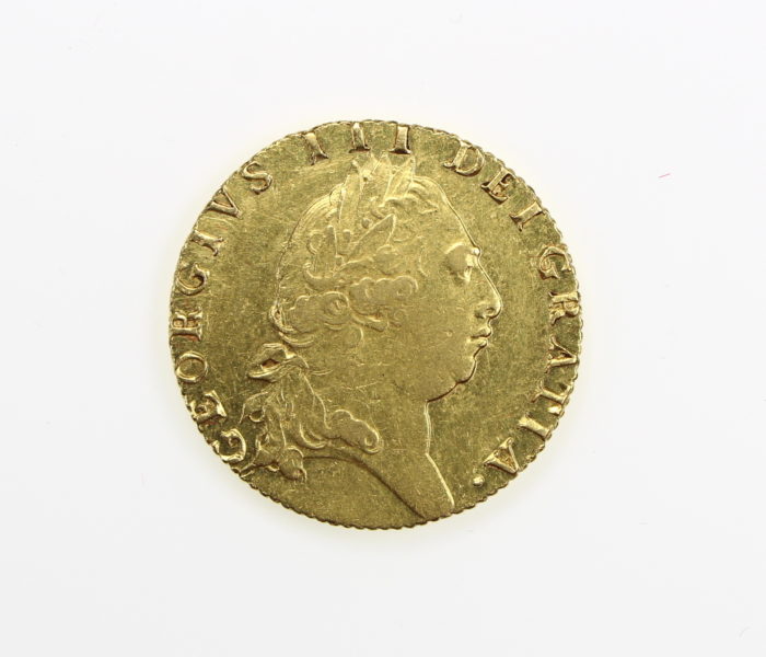 George III Gold Guinea 1760-1820AD 1793AD-11006