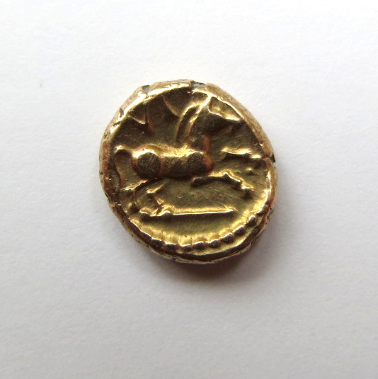 Celtic Gold Quarter Stater Atrebates Verica 10-40AD-6678