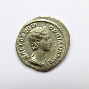 Orbiana Silver Denarius w. of Sev. Alexander 222-235AD-7343