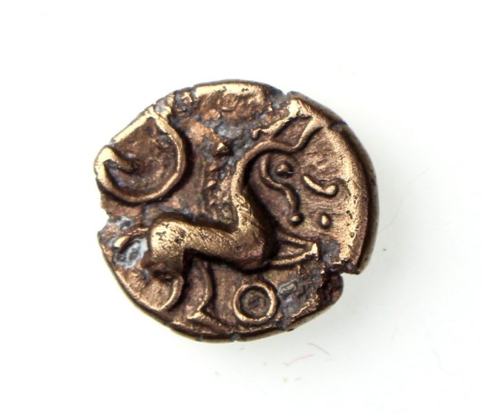 Celtic Gold Quarter Stater Iceni Irstead Type 65-45BC -18254