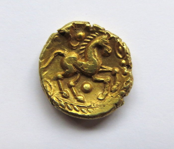 Celtic Gold Stater Trinovantes Whaddon Chase Series 45-40BC-7376