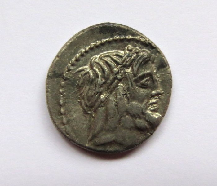 M. Volteius Mf Silver Denarius 78 BC-7492