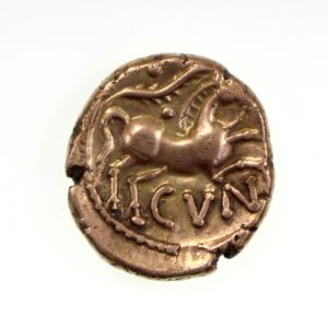 Catuvellauni, Cunobelin Linear Type Gold Stater 8-41AD-10658