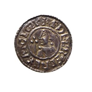 Aethelred II Silver Penny 978-1016AD Colchester-11465