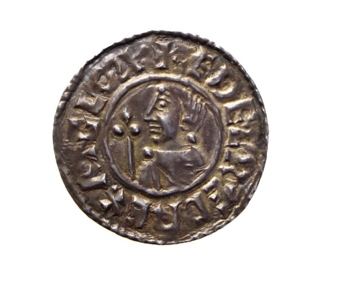 Aethelred II Silver Penny 978-1016AD Colchester-11465