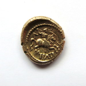 Atrebates, Epaticcus Gold Stater 20-40AD Ext. rare-7981