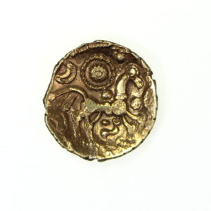 Dobunni, Uniscribed Gold Quarter Stater 50-25BC -11430