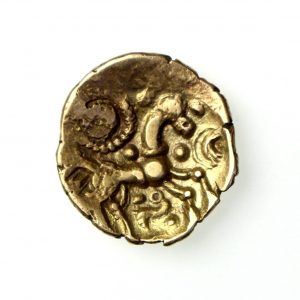 Dobunni Uninscribed Gold Quarter Stater 50-25BC-18250