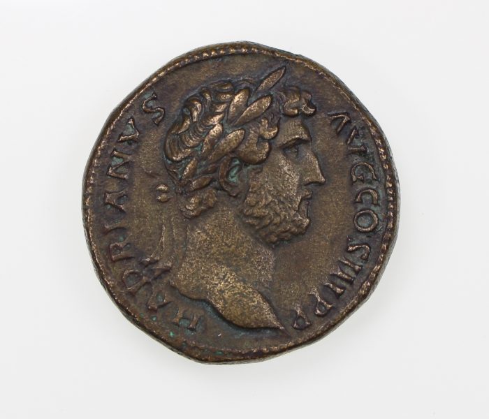 Hadrian Bronze Sestertius 117-138AD -10843