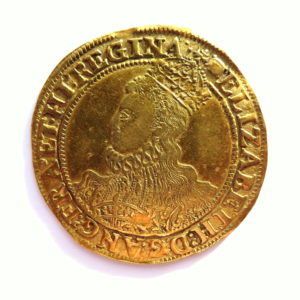 Elizabeth I Gold Pound 1558-1603AD Sixth Issue 1594-6AD-9609