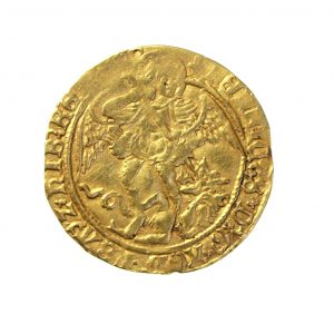 Henry VIII Gold Angel 1509-1547AD Annulet on ship -11366