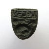 Bronze Shield Seal Matrix, Hare and Lion-9704