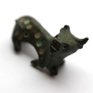 Roman Bull Brooch Rare-10160