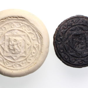 15th Century Seal Matrix Star of David-15223