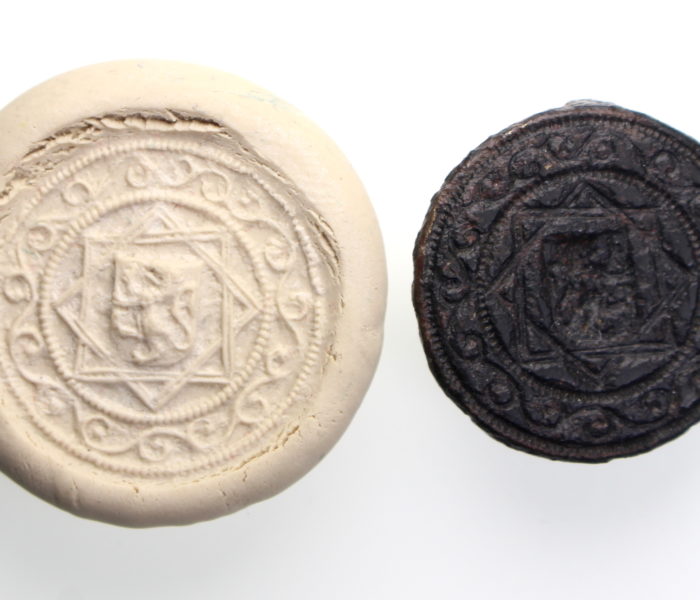 15th Century Seal Matrix Star of David-15223