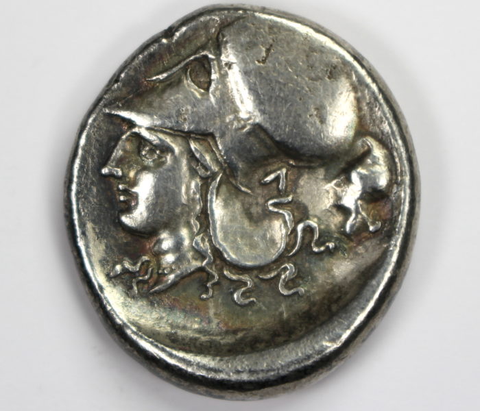 Akarnania Anaktorion Silver Stater 350-300BC Leukas-10364