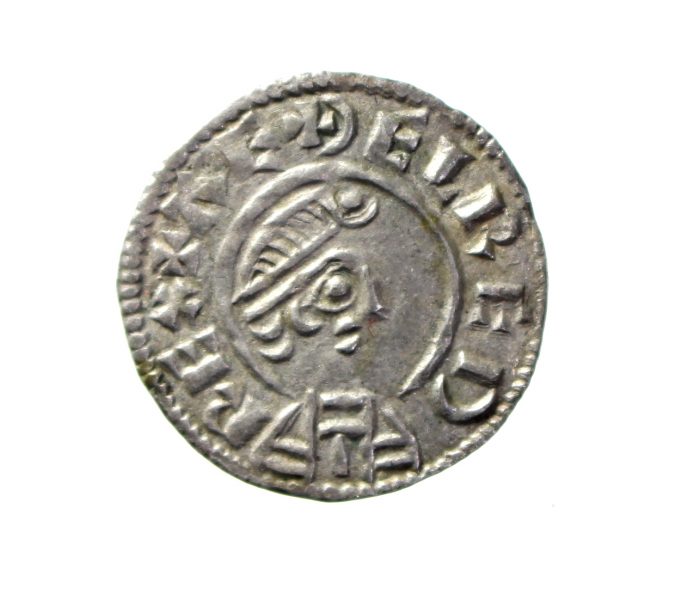 Kings of Wessex Aethelred I Silver Penny 865-871AD-11414