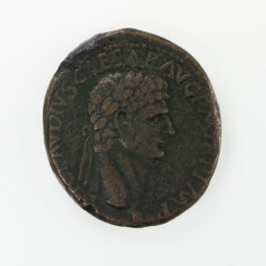 Claudius Bronze Sestertius 41-54AD -10713