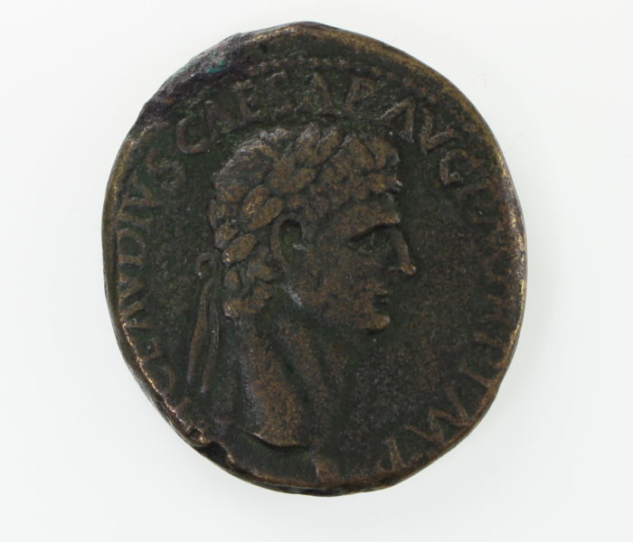 Claudius Bronze Sestertius 41-54AD -10713