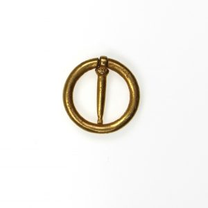 15th Century Gold Annular Ring Brooch -11289