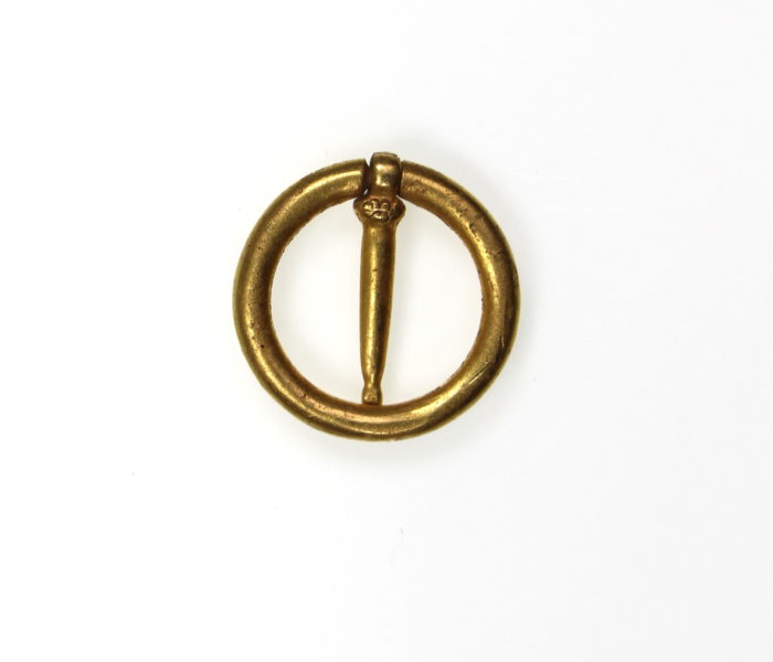 15th Century Gold Annular Ring Brooch -11289