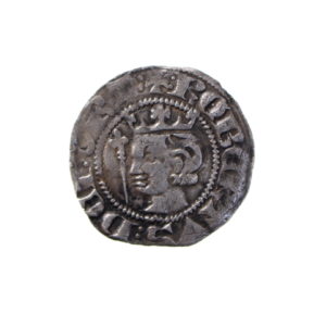 Robert The Bruce of Scotland Silver Penny 1306-1329AD-11359