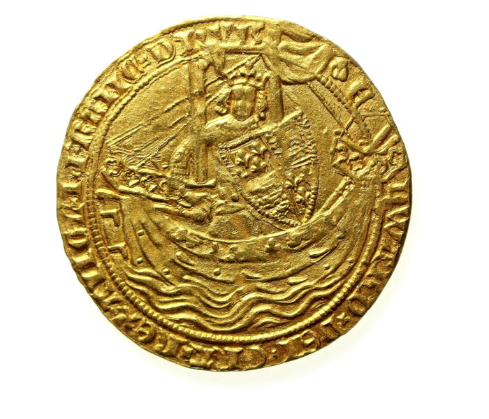 Edward III Gold Noble Pre-treaty 1351-61AD-11519