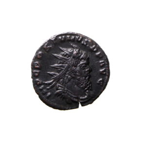 Postumus Bronze Antoninianus 259-268AD Hercules -11528