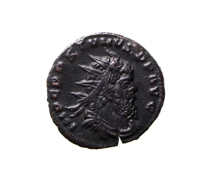 Postumus Bronze Antoninianus 259-268AD Hercules -11528